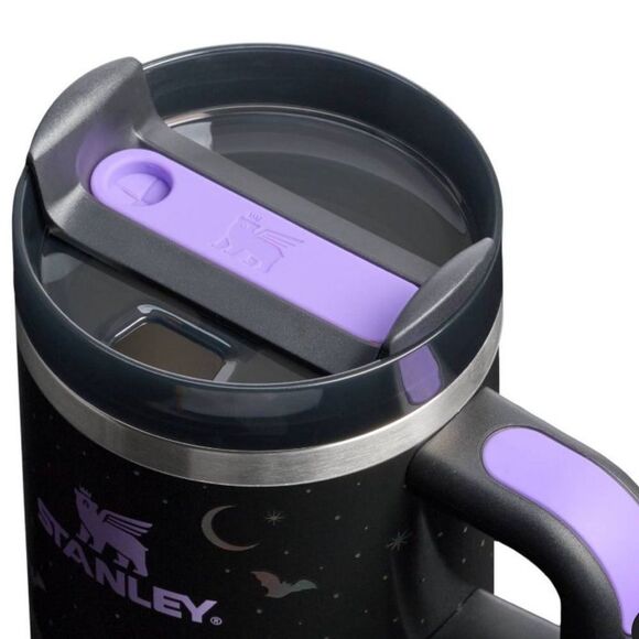 Stanley Halloween 20oz H2.0 Flowstate Quencher Tumbler in Spellcast Black. NWT! - Picture 3 of 10